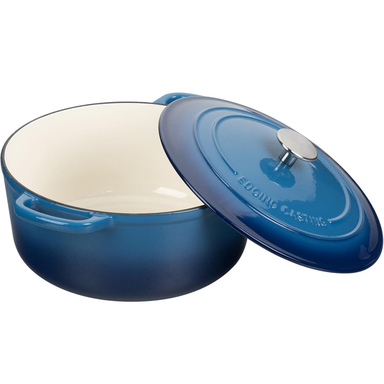 Enameled Cast Iron Dutch Oven Pot With Lid for Cooking