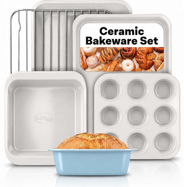 Nonstick Bakeware Set 6 Pc Stackable (6 Count)