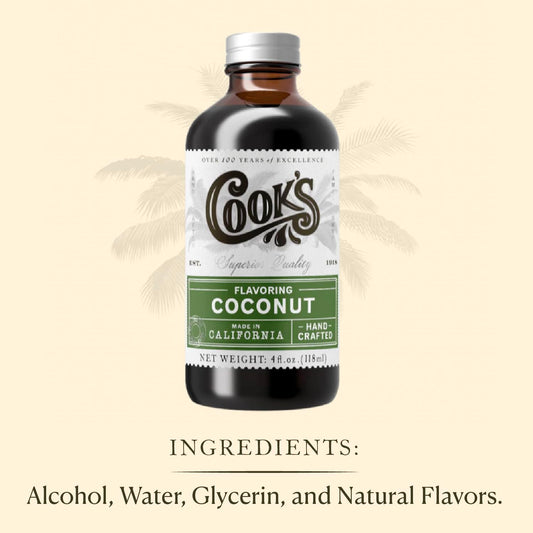 Coconut Flavoring for Cakes (16 Fl Oz)