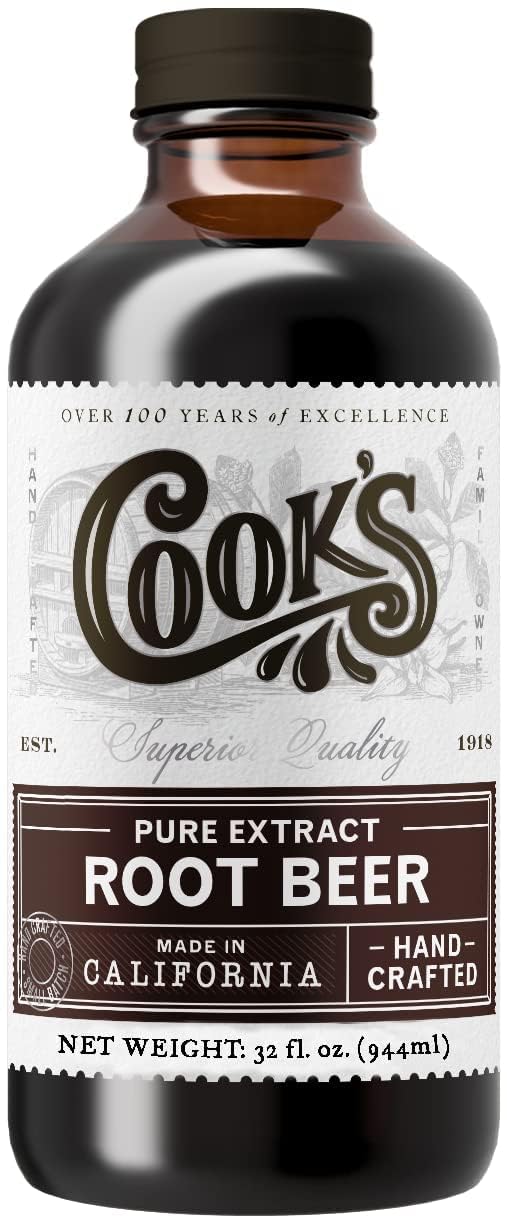 Cook's, Root Beer Extract Flavoring, For Root Beer Making and Baking, 32 Ounce - Nestoria