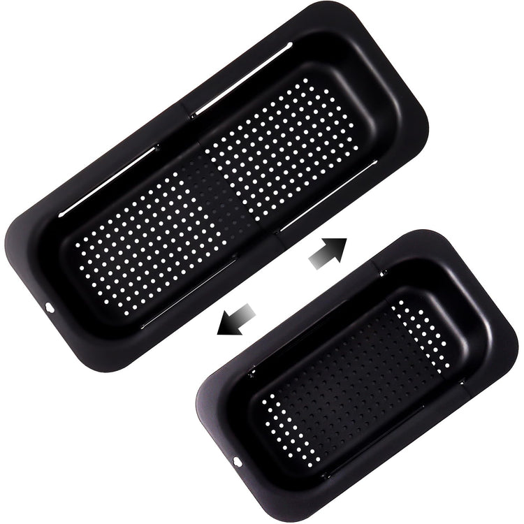 Collapsible Sink Colanders and Strainers Basket Extendable Plastic Fruit Vegetable Strainer Drainer Basket for Kitchen