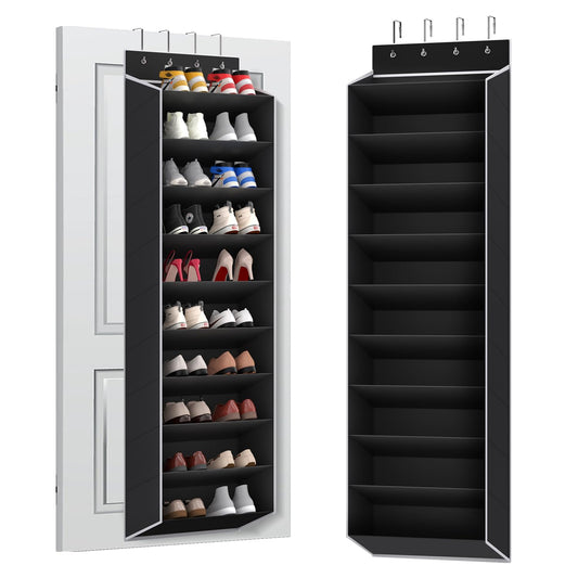 10 Tiers Large Size Over the Door Shoe Organizer Storage