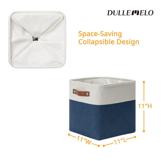 Set of 4 Storage Cubes Baskets for Organizing (4 Count)