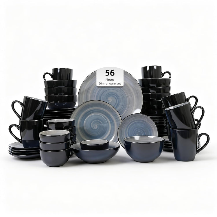 HomeVss Stoneware Sonoma Dinnerware Set
