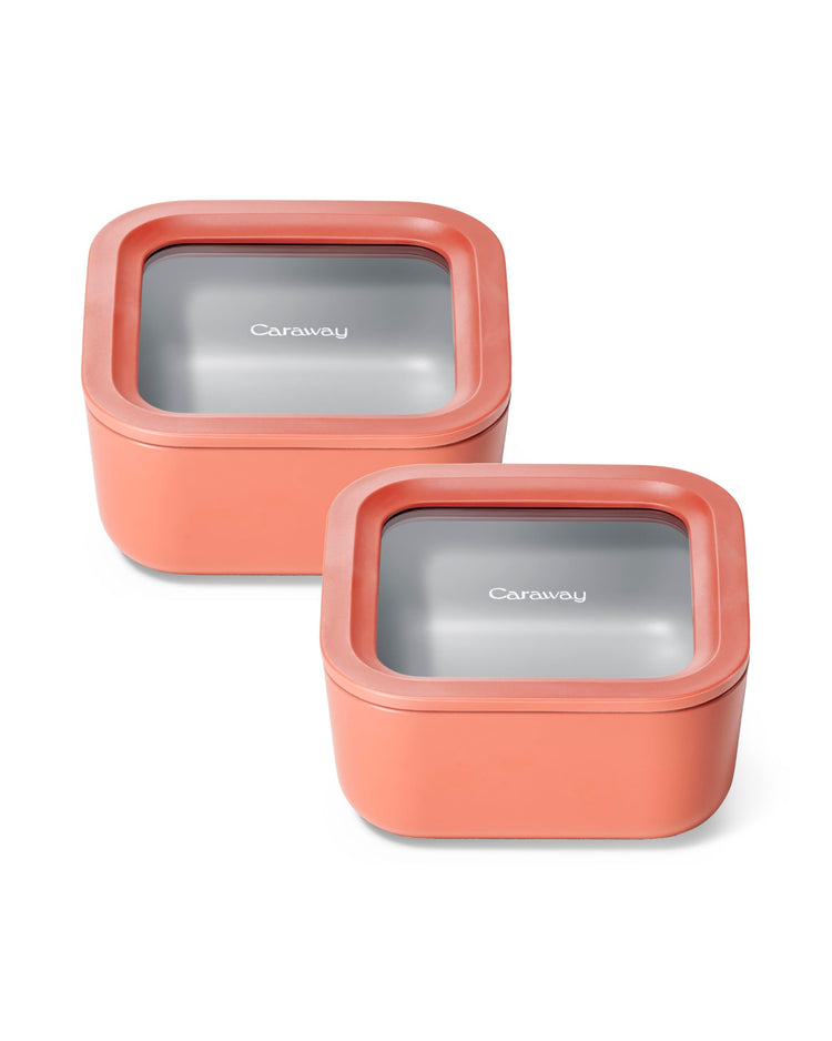 2 Piece Glass Food Storage Set with Lids (2 Count)