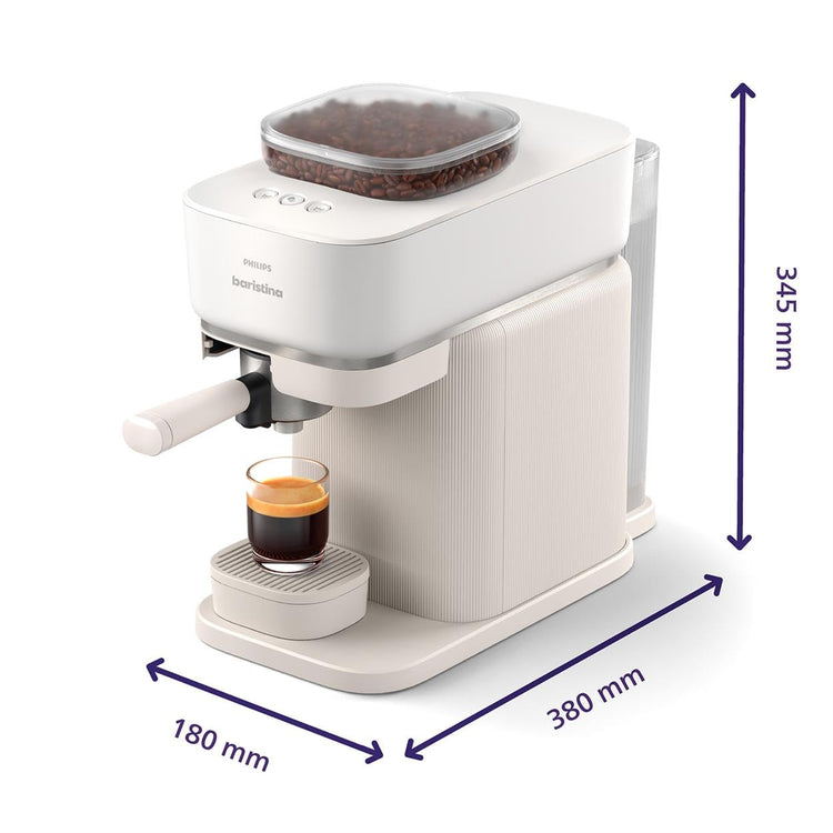 Baristina Espresso Machine & Milk Frother Bundle