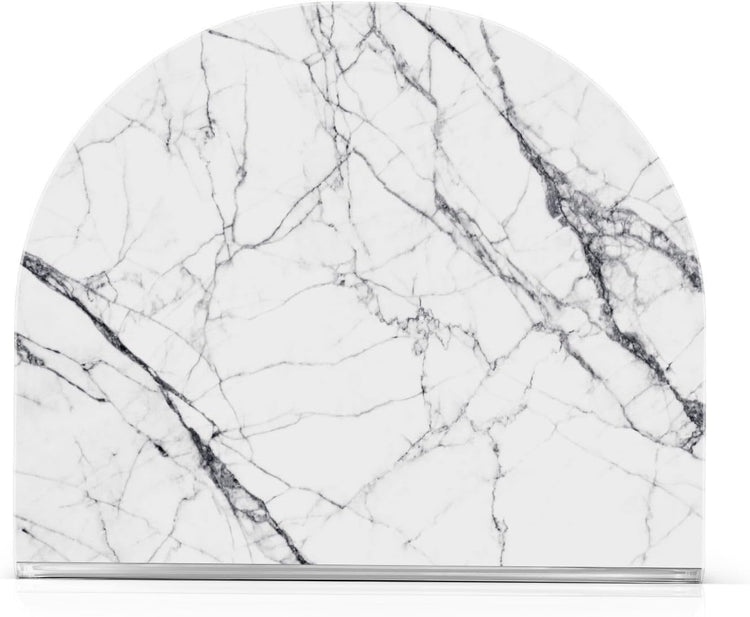 White Black Marble Napkin Holder for Table Paper Napkins Holder Acrylic Tissue Dispenser Kitchen Dining Room Bathroom Party Car Decor