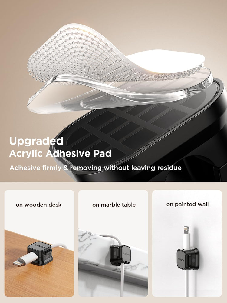9 Pack Magnetic Cable Clips