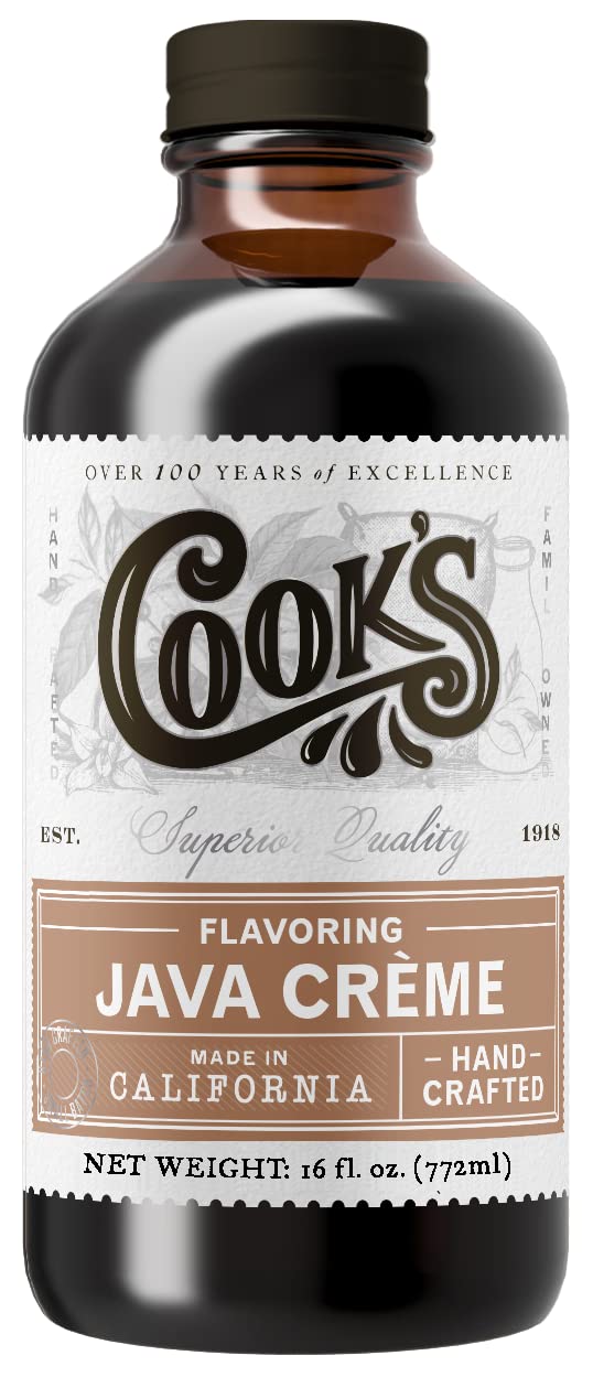 Java Creme Flavor for Coffee & Baking (16 Fl Oz)