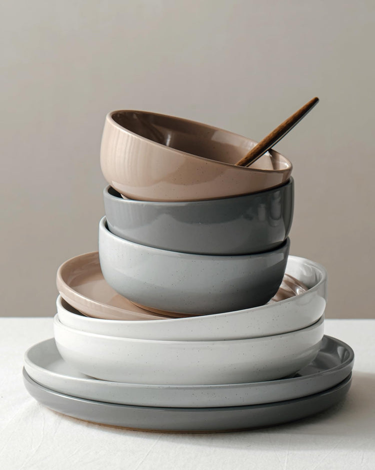 Milkyway 24 Piece Stoneware Dinnerware Set (24 Count)