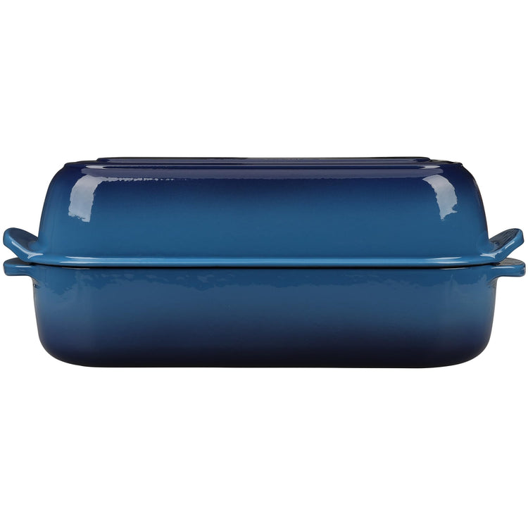 Enameled Cast Iron Loaf Pan with Lid