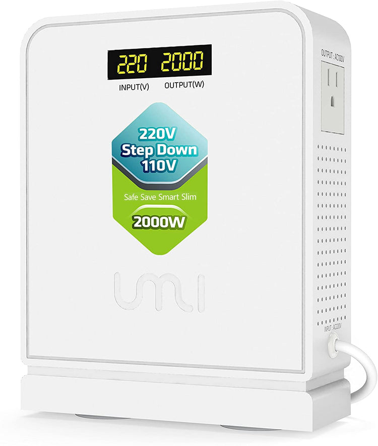 2000W Step Down Voltage 220v to 110v Converter US to Europe Transformer