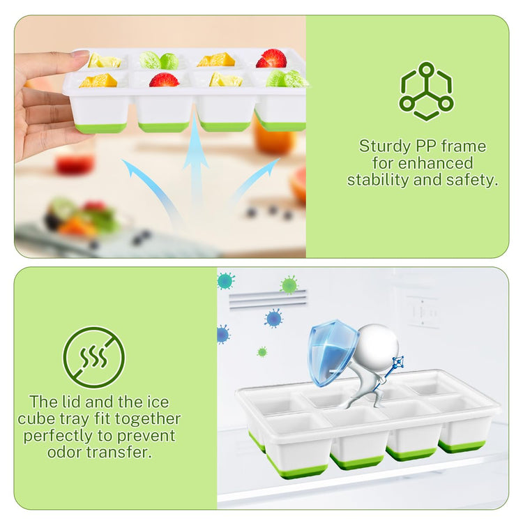 Ice Cube Tray with Lid
