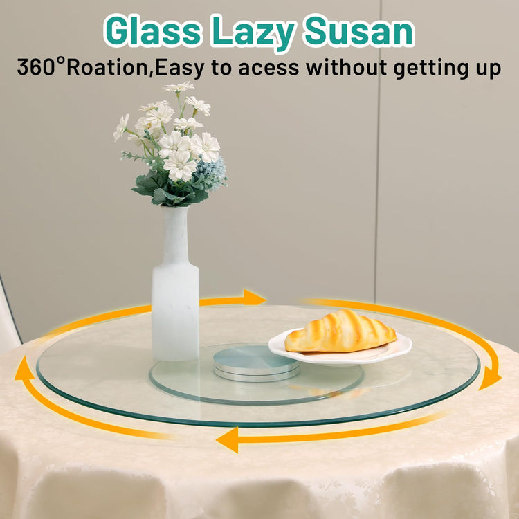 36 Inch Lazy Susan Turntable for Dining Table
