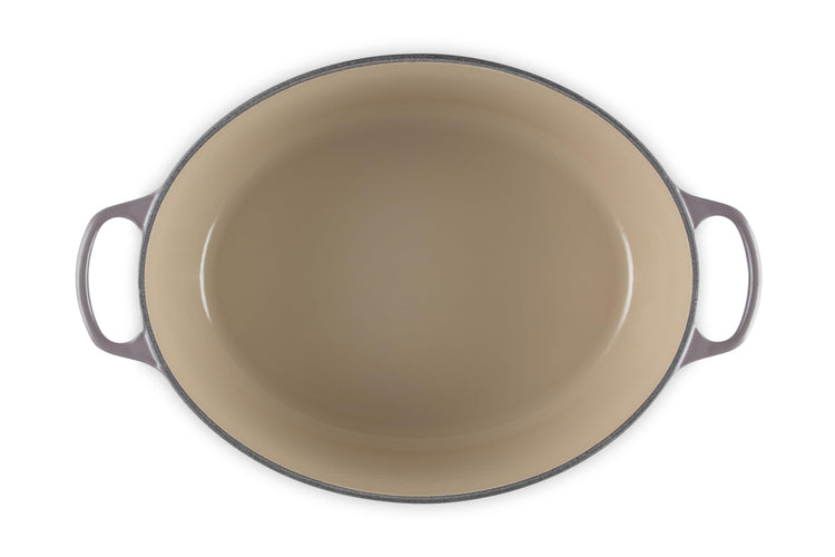 Enameled Cast Iron Oval Dutch Oven
