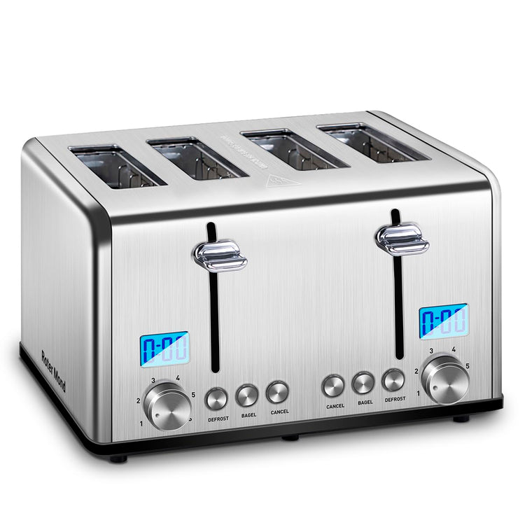 Countdown Stainless Steel 4 Slice Toaster with Bagel