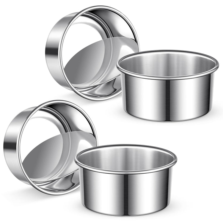 4 Inch Cake Pan Set of 4 (4 Count)