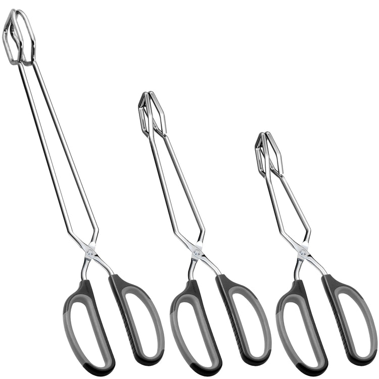Stainless Steel Scissor Tongs Cooking Tongs Set