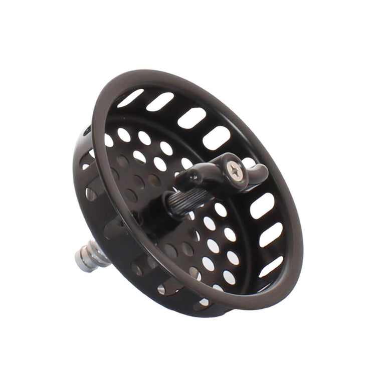 3.5" Sink Drain Assembly with Twist Lock Basket Strainer