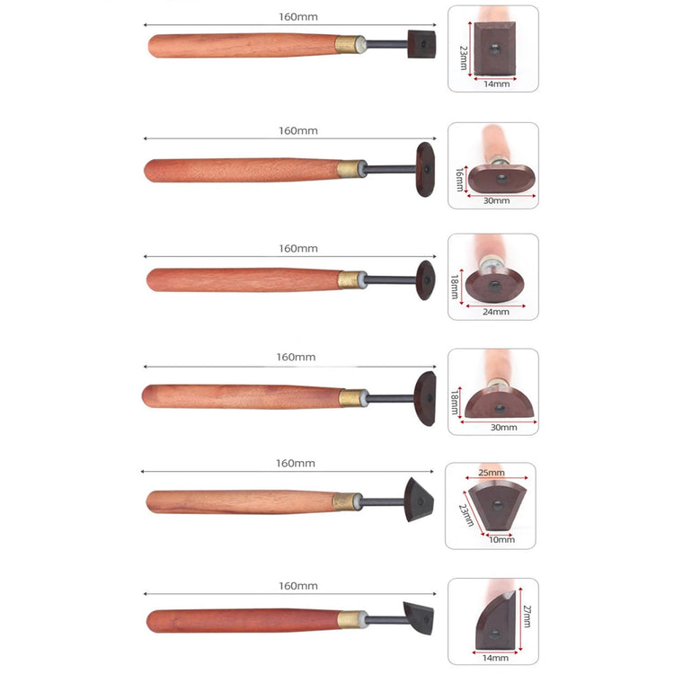 10 Piece Professional Pottery Trimming Tool Set