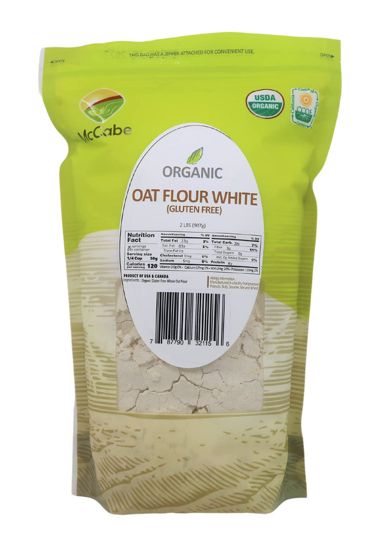Organic Oat Flour White (32 Ounce)