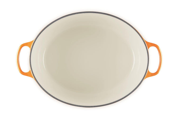 Enameled Cast Iron Oval Dutch Oven