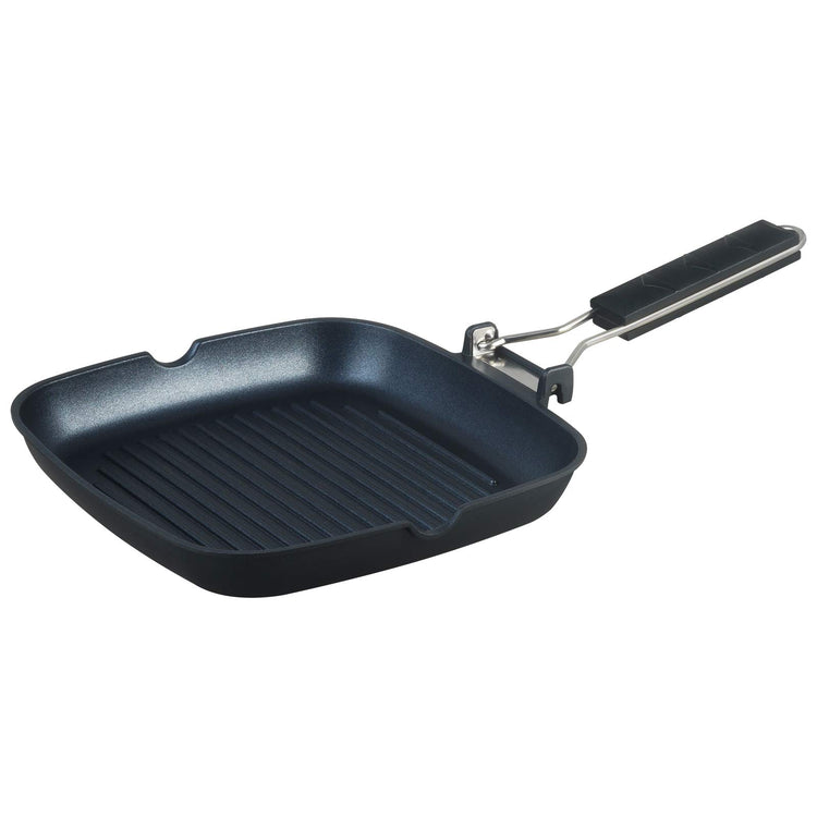 Grill Pan with Folding Handle