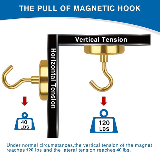 Magnetic Hooks (12 Count)