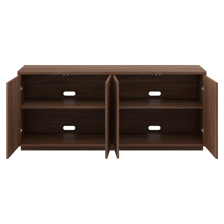 68" Fluted Modern Sideboard Buffet Cabinet