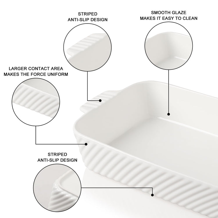 Sweejar Ceramic 13 x 9 Baking Pan