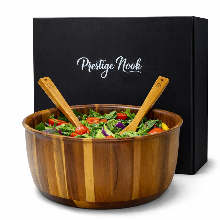 Extra Large Wooden Salad Bowl