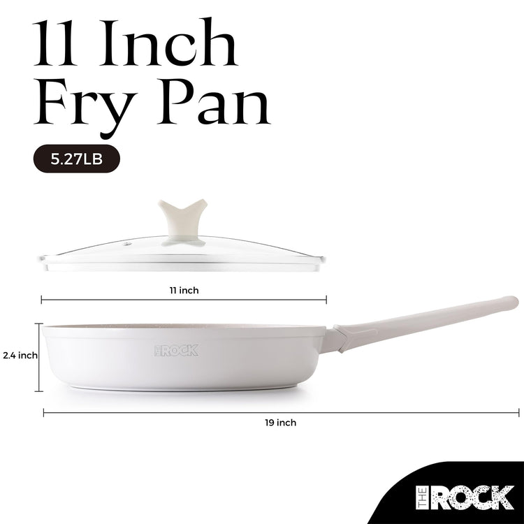 SOHO 11 Inch Non Stick Frying Pan with Lid