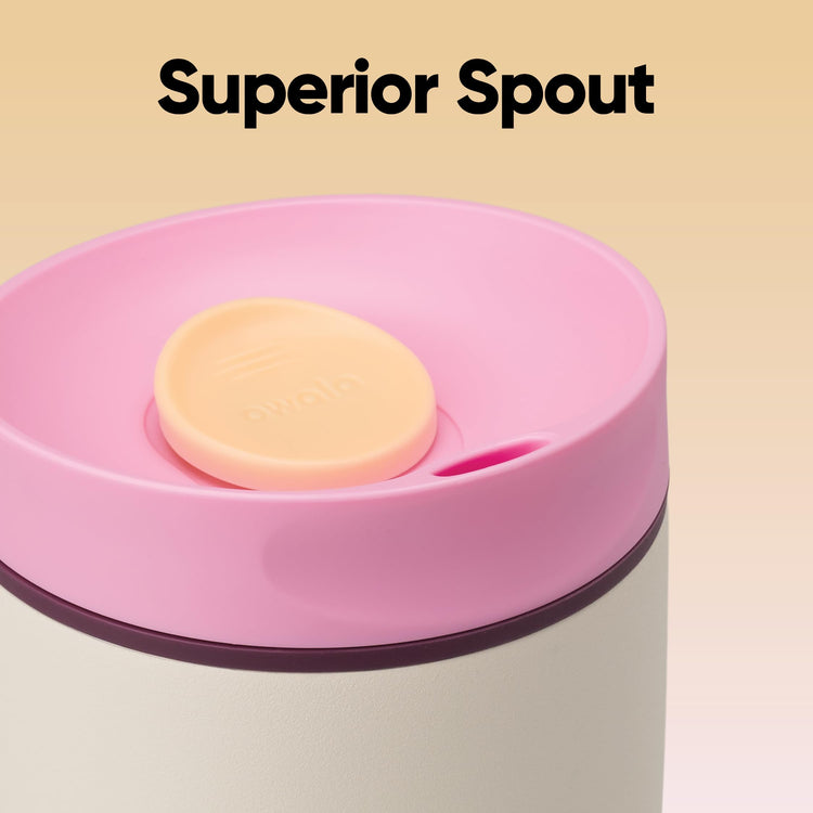 SmoothSip Slider Insulated Stainless Steel Coffee Tumbler