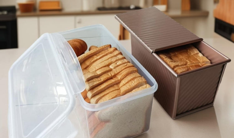 2 Bread Box with Airtight Lids (394 Ounce)