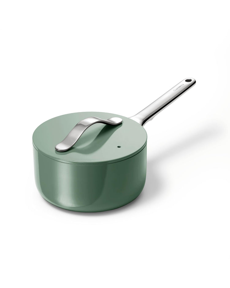 Non Stick 1.75 qt Ceramic Sauce Pan with Lid