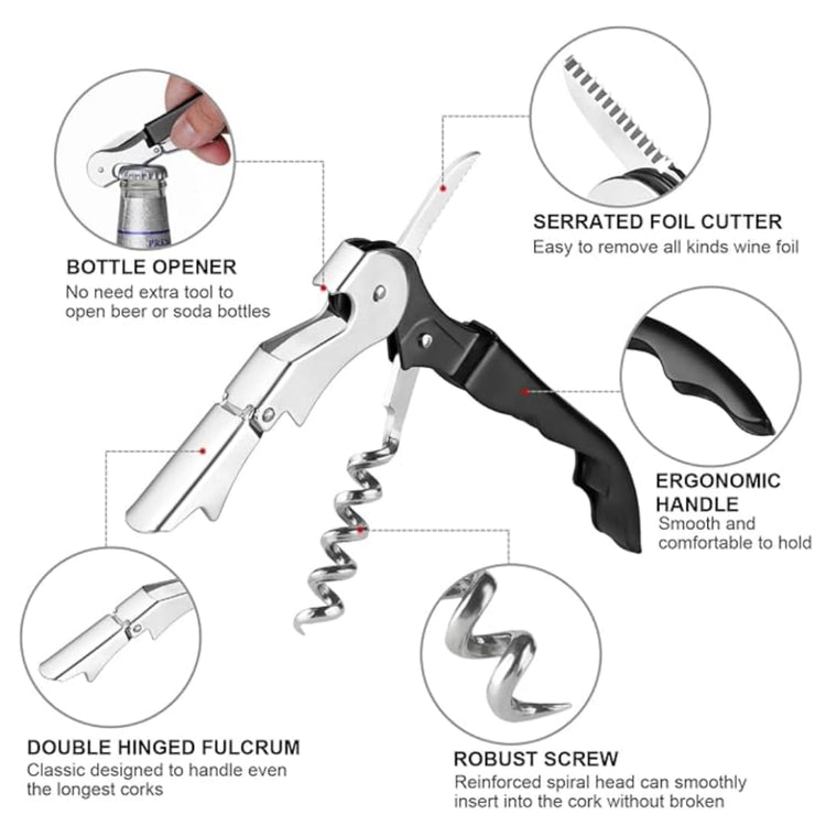 The Wine Chic Engraved Wine Key Corkscrew with Quote and Funny Sayings