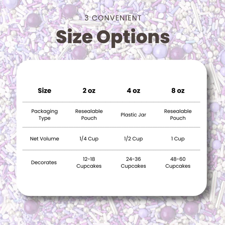 Perfectly Purple Sprinkle Mix (2 Ounce)