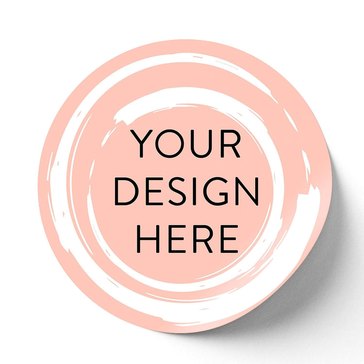 100 Custom Vinyl Stickers (100 Count)