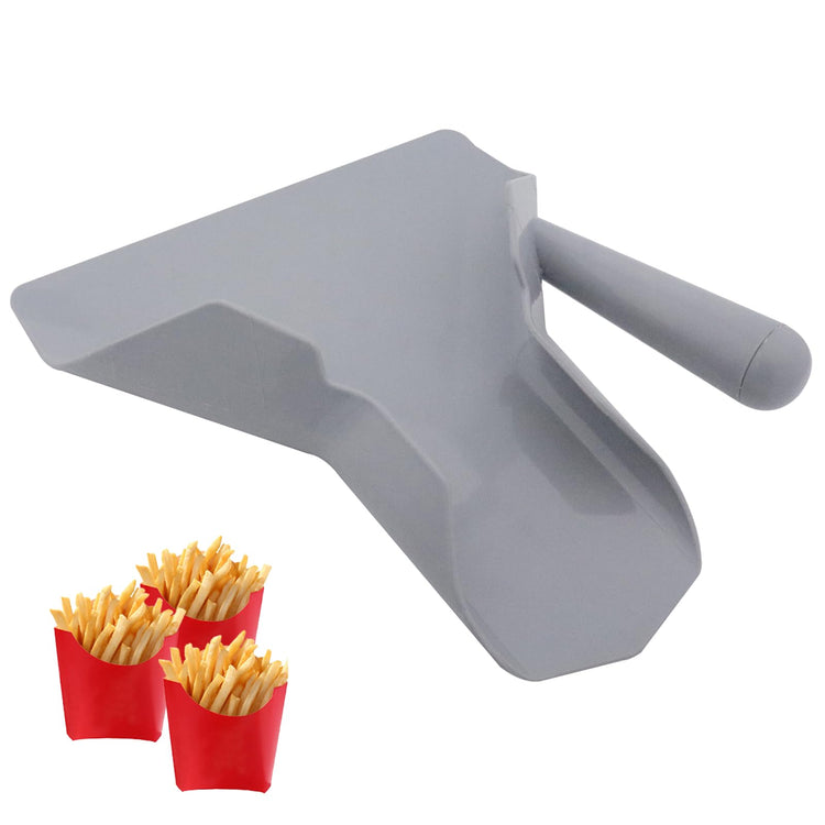 Polycarbonate French Fry Scoop Right Handle for Ice Candy Snacks
