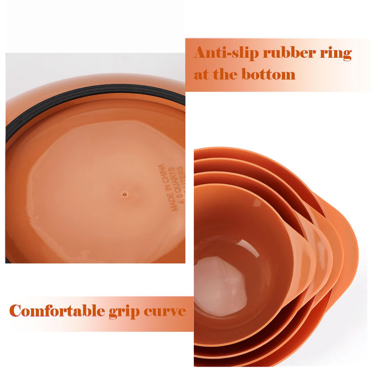 4.5qt Mixing Bowls Set of 4
