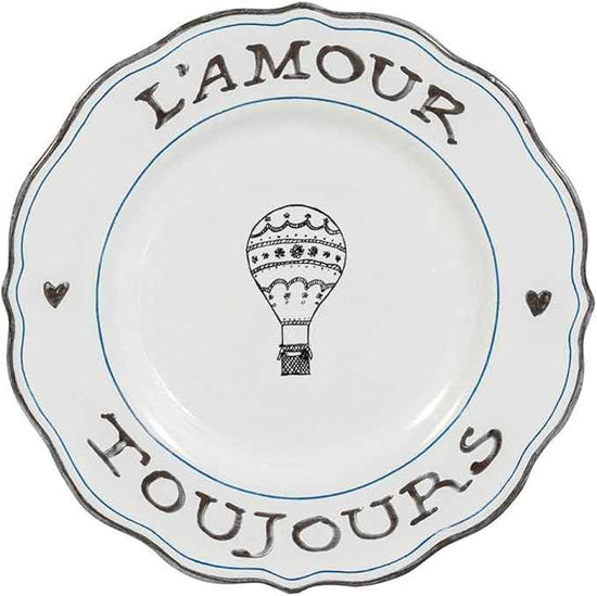Juliska L'Amour Toujours Dessert/Salad Plate Set of 4