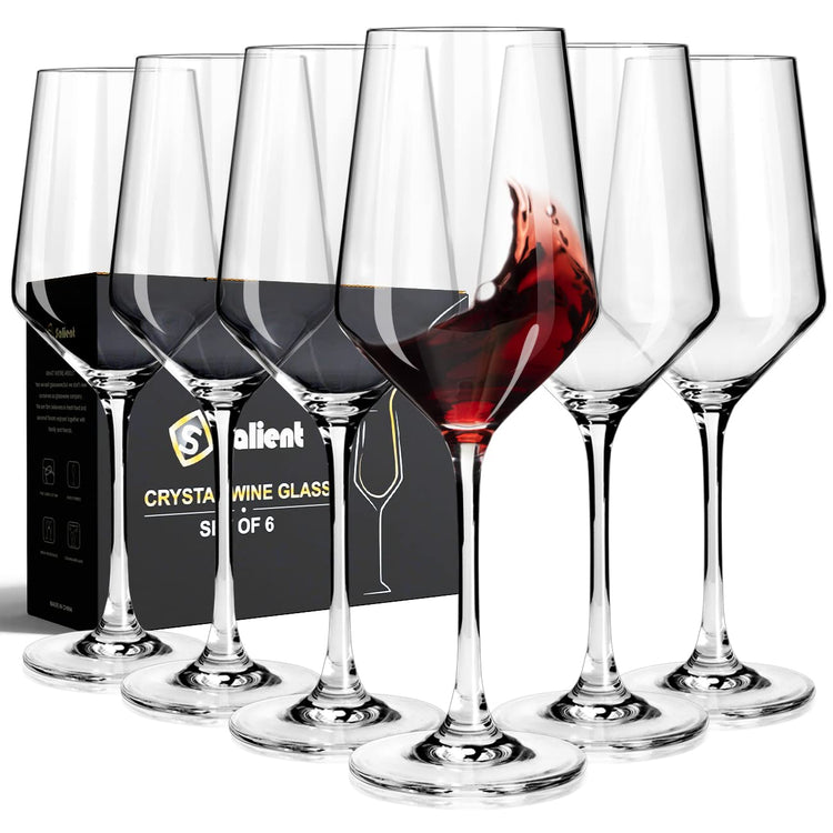 Wine Glasses Set of 6 (6 Count)