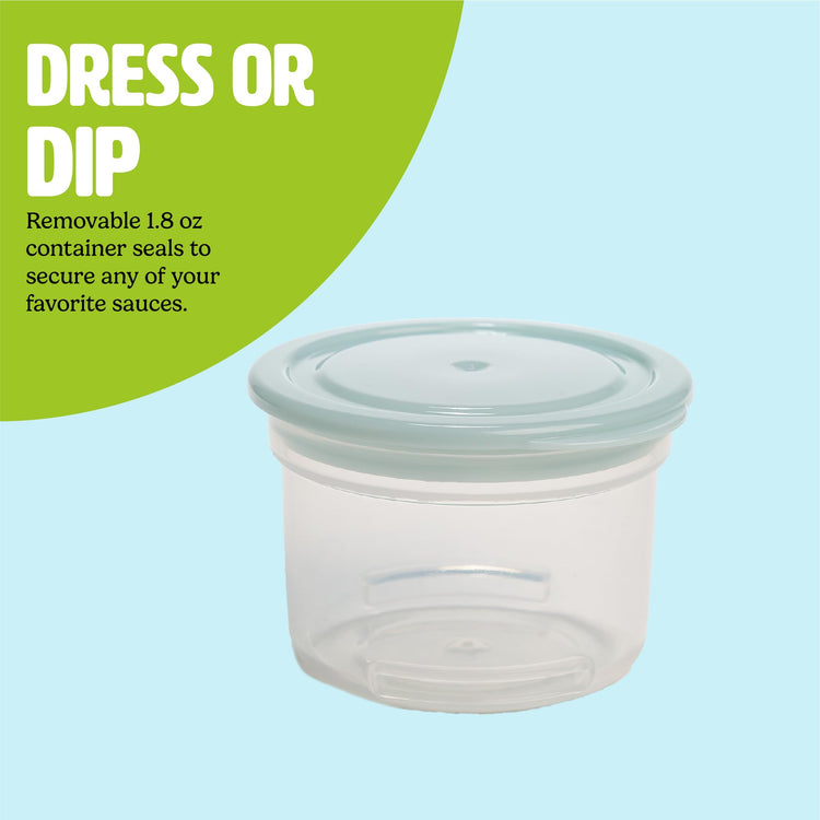 Travel Snack Cups with Spoons (2 Count)