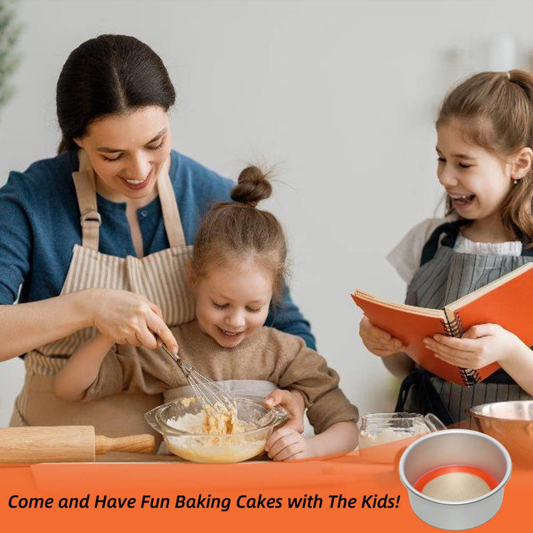6 Inch Round Baking Mats