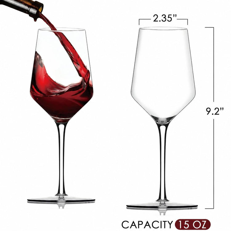 Wine Glasses Set of 6 (6 Count)