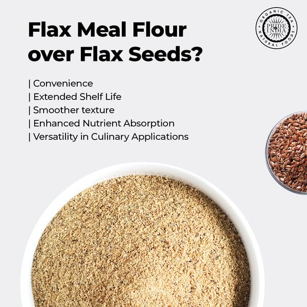 PACK of 6 Flax Meal Flour 1 lbs (96 Ounce)