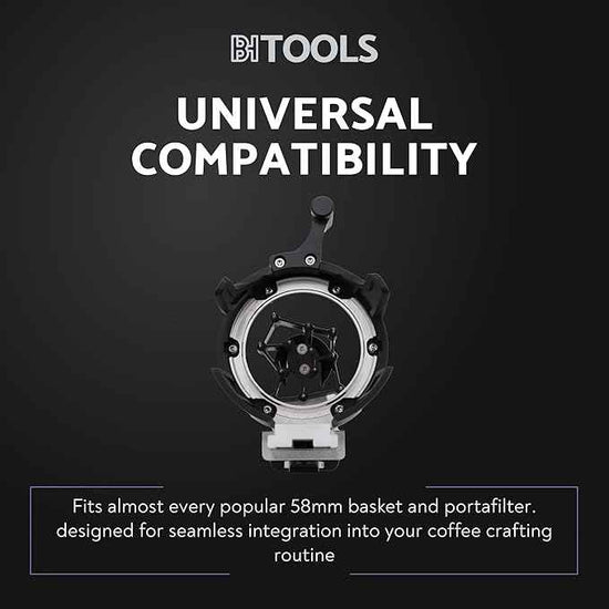 Barista Hustle AutoComb, Espresso WDT Distribution Tool, 12 Needle Espresso Stirrer, Adjustable Needle Depth, Compatible with Most 58mm Baskets and Portafilters, Durable and Replaceable Components