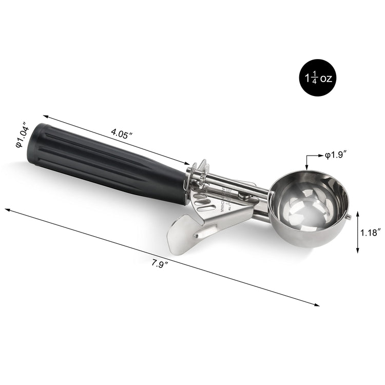 Commercial Grade Thumb Press Food Disher