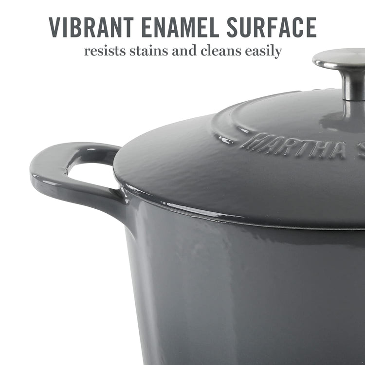 Gatwick 7 Quart Enamel Cast Iron Dutch Oven