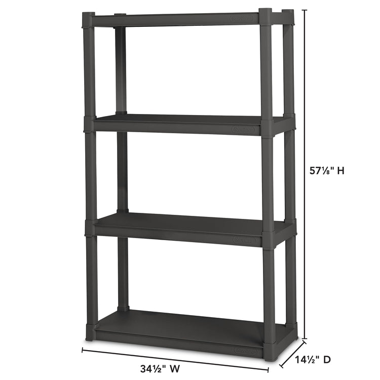 4 Shelf Unit Heavy (2 Count)